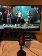 Msi Mag 242C 180 hz+Corsair K55 RGB Gratis + HyperX SoloCast, Computers en Software, Ophalen of Verzenden, Zo goed als nieuw