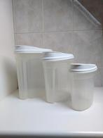 3 voorraadpotten in verschillende afmetingen, Huis en Inrichting, Ophalen of Verzenden, Gebruikt