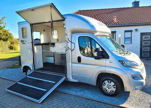 Camion Chevaux Peugeot Boxer EquiTrek, Auto's, Peugeot, Bedrijf, Boxer, Bluetooth, Parkeercamera, Radio, Diesel, Euro 6, 3 deurs