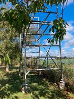 Aluminium Stelling, Ophalen, Gebruikt, Gevelsteiger, 5 meter of hoger