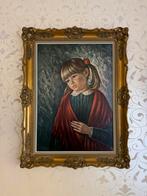 Tableau de la fille qui pleure de F.Barly, Antiek en Kunst, Ophalen