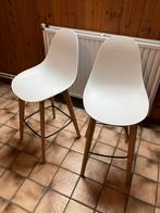 Witte kuip/barstoel, Maison & Meubles, Tabourets de bar, Enlèvement, Comme neuf