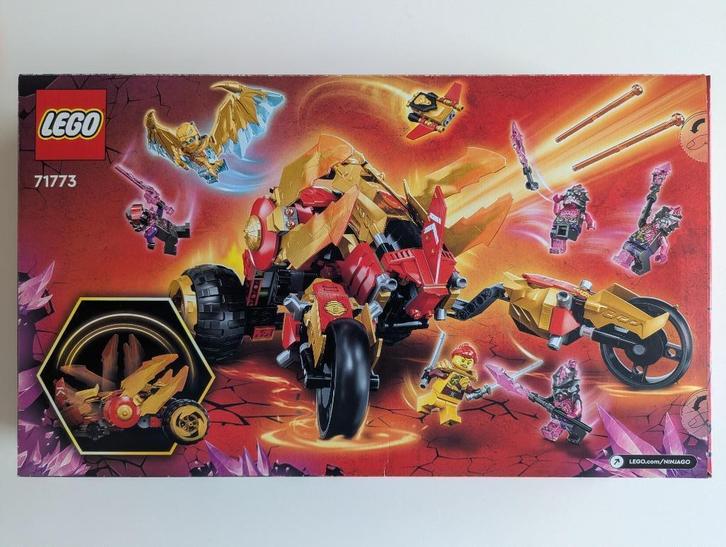 LEGO NINJAGO Kai's gouden drakenvoertuig (71773) SEALED SET, Kinderen en Baby's, Speelgoed | Duplo en Lego, Nieuw, Lego, Complete set