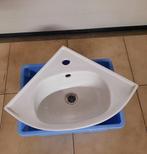 Evier de coin en céramique, Enlèvement, Comme neuf, Pierre, Lavabo