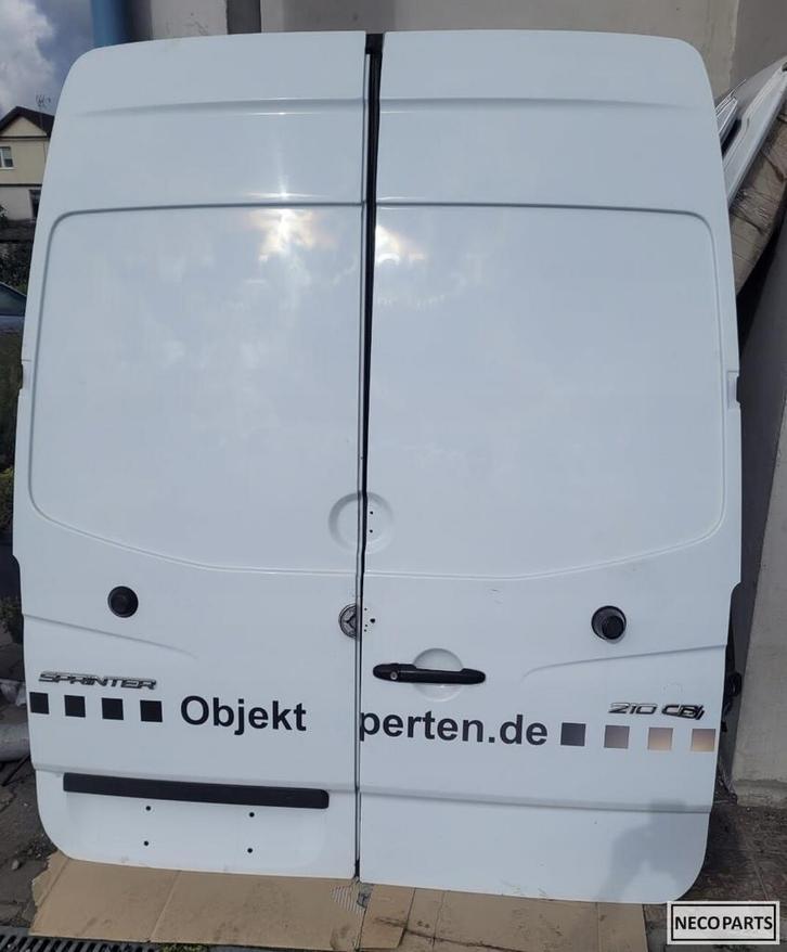 MERCEDES SPRINTER MAX 2013 PORTIER DEUR PORTIEREN ORIGINEEL, Auto-onderdelen, Carrosserie, Achterklep, Mercedes-Benz, Achter, Gebruikt
