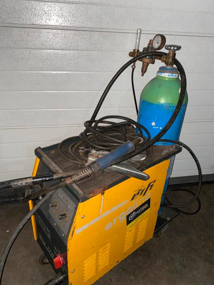 ERFI HALFAUTOMAAT, Bricolage & Construction, Outillage | Soudeuses, Utilisé, CO2, 150 à 250 ampères, Enlèvement