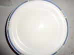 6 dessertborden white rose exquisite china, Huis en Inrichting, Keuken | Servies, Ophalen, Gebruikt, Overige stijlen, Bord(en)