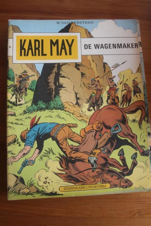 Karl May                    Vandersteen                 deel, Boeken, Stripverhalen, Gelezen, Meerdere stripboeken, Ophalen of Verzenden