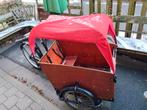 Bakfiets Babboe Big met regenhuif en zitbankje, Ophalen