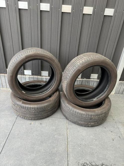 4x Continental Contisportcontact 5P 215/50 R17 zomerbanden, Autos : Pièces & Accessoires, Autres pièces automobiles, Utilisé, Enlèvement ou Envoi