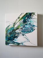 Canvas 3D acryl pouring 30/30, Enlèvement ou Envoi