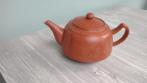 Theepot, aardewerk terracotta, met filter. In perfecte staat, Huis en Inrichting, Ophalen, Zo goed als nieuw