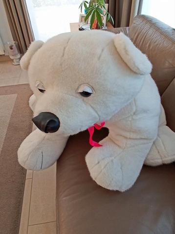Grote Beer knuffel hoogte 56 cm  , lengte 105 cm., Kinderen en Baby's, Speelgoed | Knuffels en Pluche, Ophalen, Nieuw, Beer