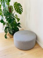 Pouf Tondo - Tissu gris basique Ø70xH34 (Nouveau) Nouveau pr, Enlèvement, Tissus, Neuf