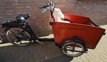 Elektrische bakfiets Babboe Big, Ophalen, Zo goed als nieuw
