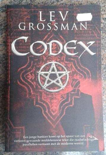 Boek - Codex - Lev Grossman - Thriller - As nieuw - € 5
