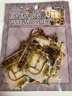 Scrapbooking 40 stickers evening, Hobby & Loisirs créatifs, Scrapbooking, Enlèvement, Neuf