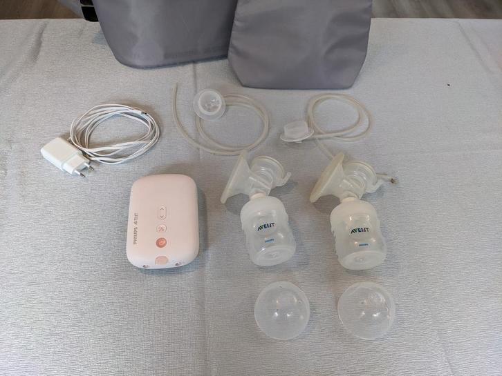 AVENT / Philips Borstvoedingskolf (dubbele kolf), Kinderen en Baby's, Babyvoeding en Toebehoren, Zo goed als nieuw, Ophalen of Verzenden