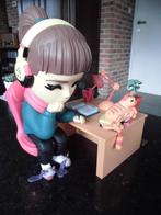 Lofi girl, figurine en vinyle you tube, You Tooz Collectible, Comme neuf, Fantasy, Enlèvement ou Envoi