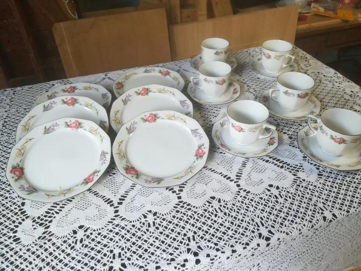 Koffieservies en tafelservies - Bavaria Winterling Porcelain, Antiek en Kunst, Antiek | Servies compleet, Ophalen of Verzenden