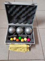 Set JB Petanqueballen 710 gr * 72 mm * met koffertje, Hobby en Vrije tijd, Een of twee spelers, Ophalen, Gebruikt