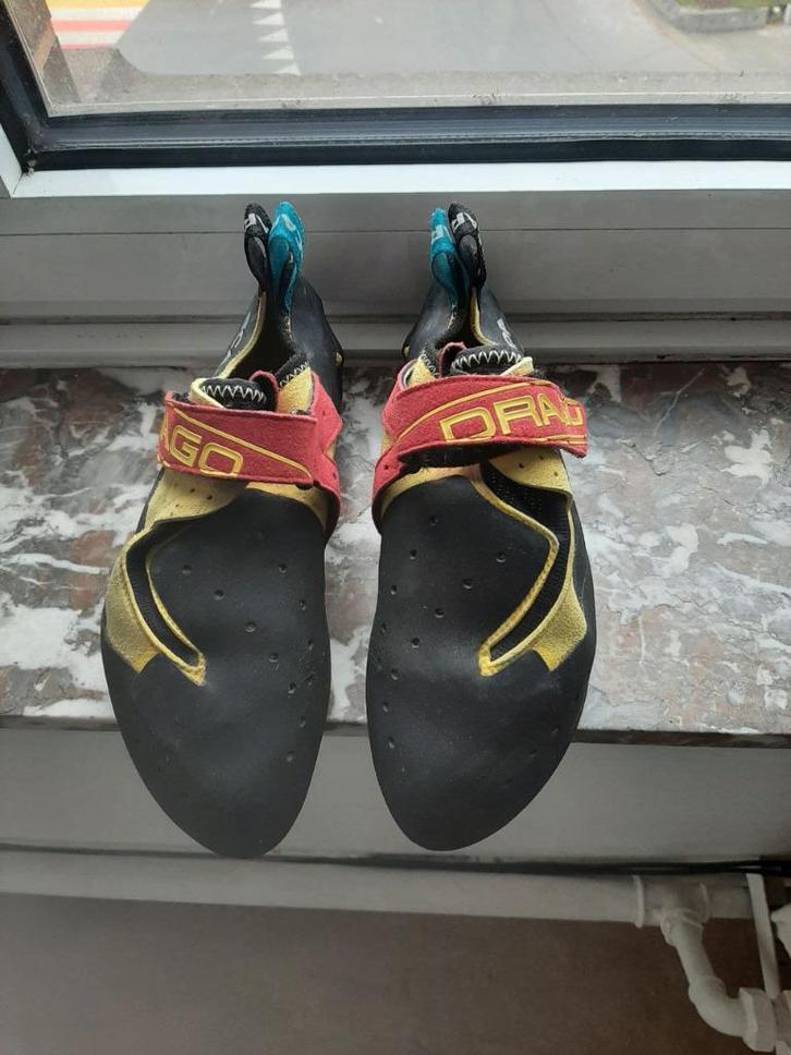 Scarpa Drago Klimschoenen maat 43,5, Sport en Fitness, Klimsport, Zo goed als nieuw, Klimsportschoenen, Ophalen of Verzenden