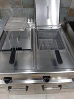 GASFRITEUSE MET OPBERGKAST EN DEUREN €2300, Enlèvement, Cuisinière, Friteuse et Grils