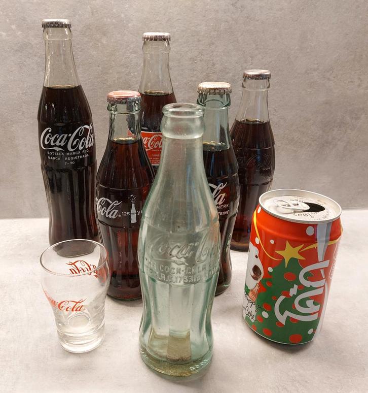 Coca-Cola pour collection. Bouteilles vintages, Collections, Marques & Objets publicitaires, Utilisé, Envoi