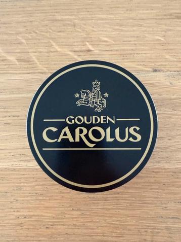 Gouden carolus onderzetter beschikbaar voor biedingen