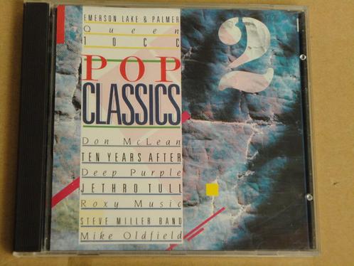 CD Pop Classics 2- QUEEN /DEEP PURPLE / 10CC >>> Zie nota, CD & DVD, CD | Compilations, Pop, Enlèvement ou Envoi