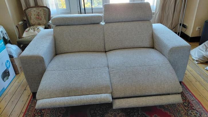 Salon, Huis en Inrichting, Fauteuils, Zo goed als nieuw, Stof, 125 cm of meer, 75 tot 100 cm, Ophalen