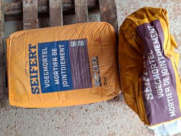 voegmortel Seifert 927 - 2 zakken 25kg beschikbaar voor biedingen