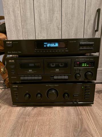 Akai vintage set  AM- 27 , HX - 27w , AT-27  beschikbaar voor biedingen