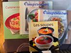 Lot de 4 livres Weight Watchers comme neuf, Comme neuf