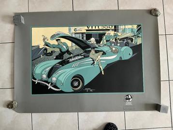 Affiche van Ever Meulen, Vitesso, 87, zie beschrijving beschikbaar voor biedingen