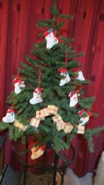 Kerstboompje met decoratie +gratis extra doos decoratie, Ophalen, Zo goed als nieuw