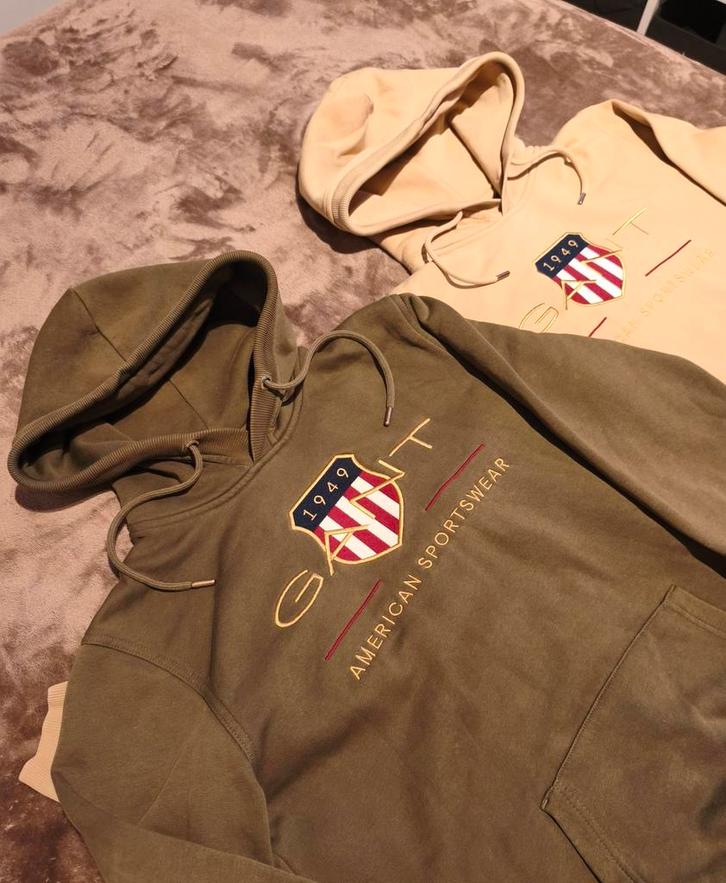 2 „GANT” hoodies: maat Medium..., Kleding | Heren, Overige Herenkleding, Zo goed als nieuw, Ophalen of Verzenden