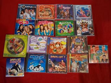 Cd´s studio 100; samson, k3, musicals, spring uit te kiezen  beschikbaar voor biedingen