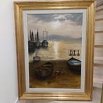 Bateman L. 1965 Marine visserboten haven en strand, Antiek en Kunst, Ophalen of Verzenden