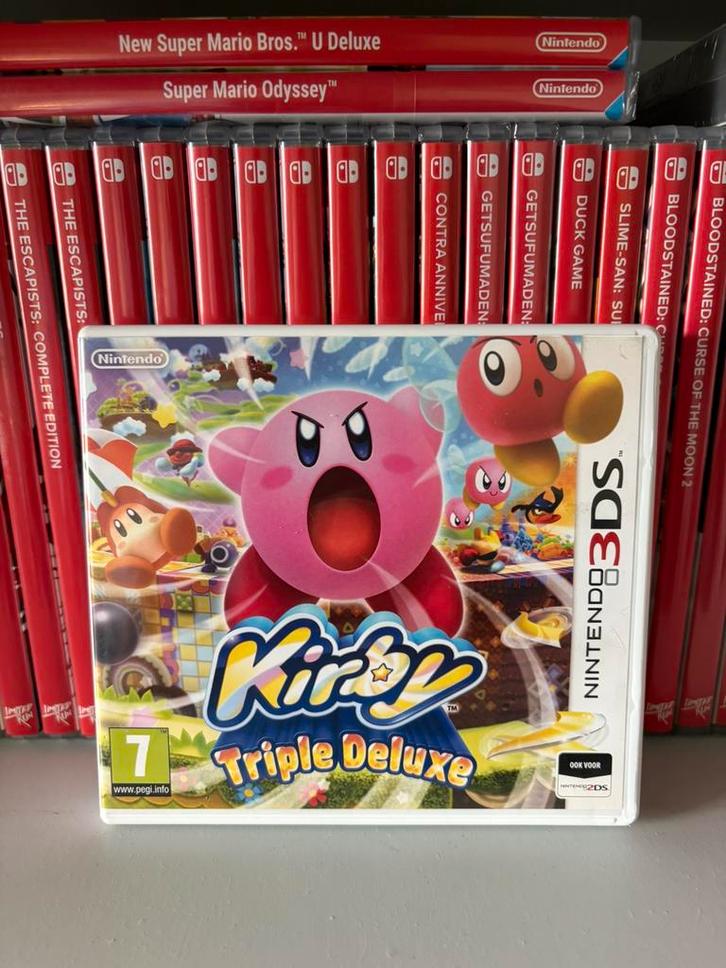 Kirby Triple Deluxe (3DS), Games en Spelcomputers, Games | Nintendo 2DS en 3DS, Zo goed als nieuw, Ophalen