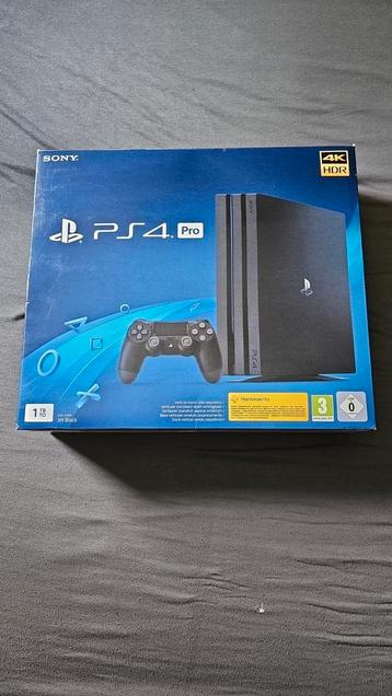 Ps4 pro 1tb + controllers en accesoires, Comme neuf, Avec 3 manettes ou plus, Enlèvement, 1 TB