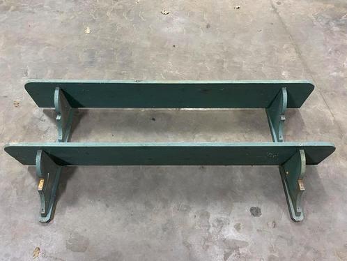 Vintage houten rek, Huis en Inrichting, Woonaccessoires | Wandplanken en Boekenplanken, Gebruikt, Ophalen