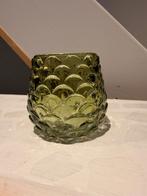 Theelichthouder, Maison & Meubles, Accessoires pour la Maison | Bougeoirs & Bougies, Enlèvement, Comme neuf, Vert, Moins de 25 cm