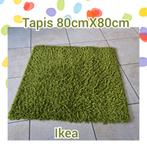 Tapis  vert ikea 80X80cm, Enlèvement ou Envoi, 50 à 100 cm, Carré, Vert