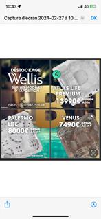 Destockage Spas Wellis jusqu’à -25% 0498/29.01.08 Liege, Tuin en Terras, Jacuzzi's, Nieuw, Vast, Trap