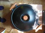 Smeedijzeren wok. 2 houten handvaten. 36 CM doorsnede, Ophalen, Zo goed als nieuw, Gietijzer, Wok