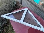 Driehoekig raam, 120 tot 160 cm, Dubbelglas, Gebruikt, Ophalen of Verzenden