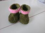schattige gehaakte babyslofjes/0-3 maand, Kinderen en Baby's, Ophalen of Verzenden, Nieuw, Meisje, Slofjes