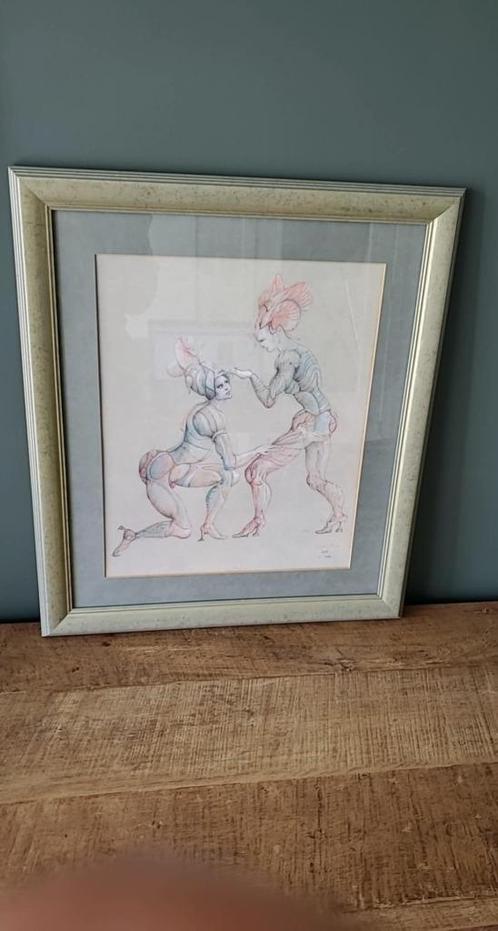 LEONOR FINI gesigneerde zeefdruk 1209/4960, Antiek en Kunst, Kunst | Litho's en Zeefdrukken, Ophalen