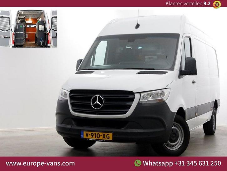 Mercedes-Benz Sprinter 314 CDI 143pk 7G Automaat L2H2 Servic, Auto's, Bestelwagens en Lichte vracht, Bedrijf, ABS, Airconditioning